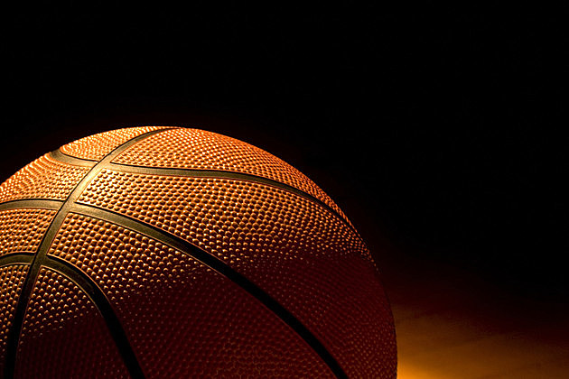 Basketball on the court